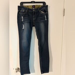 2B Bebe Dark Blue Denim Pants